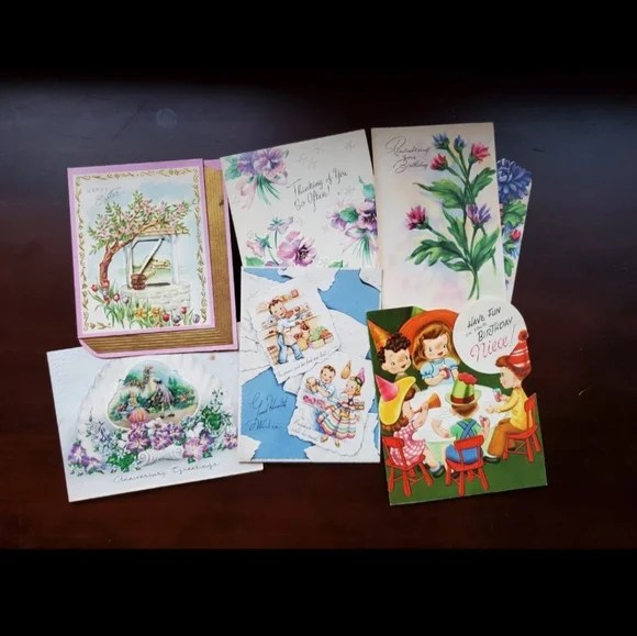 Lot of Vintage Greeting Cards - Picture 3 of 4